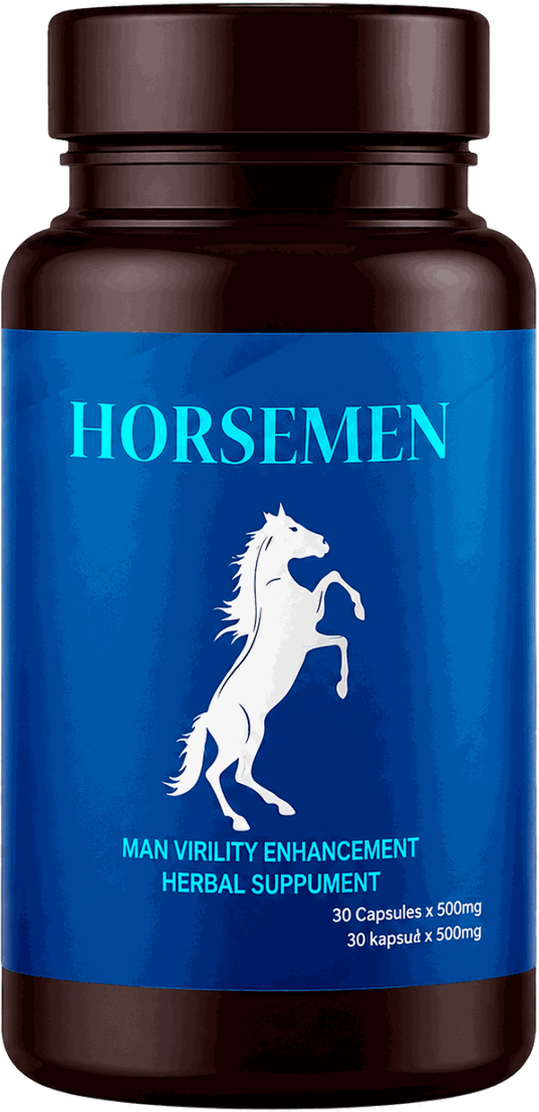 Botol kapsul herba HorseMEN